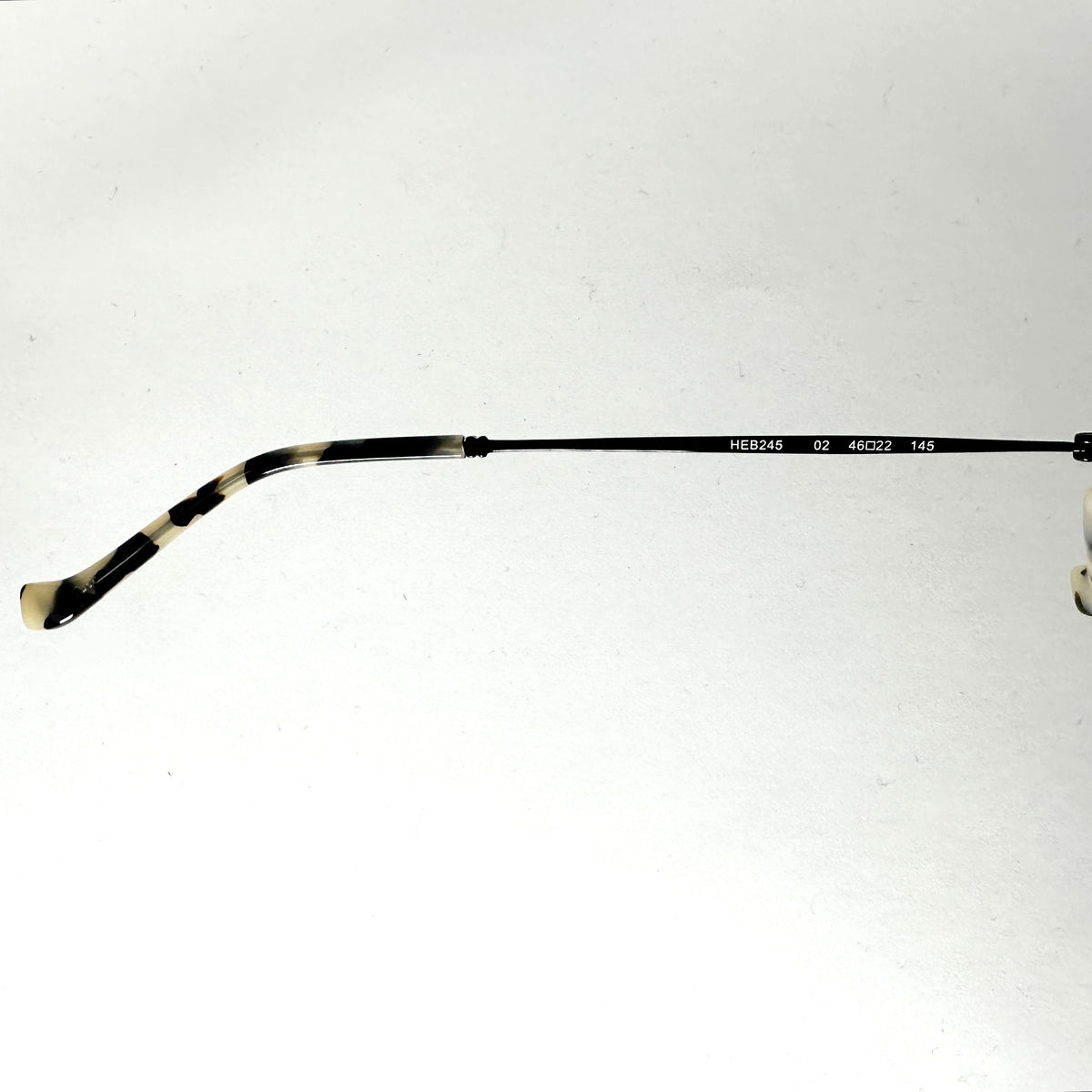 HACKETT HEB245 02 Octagon Eyeglasses Frames in Black - Authentic New