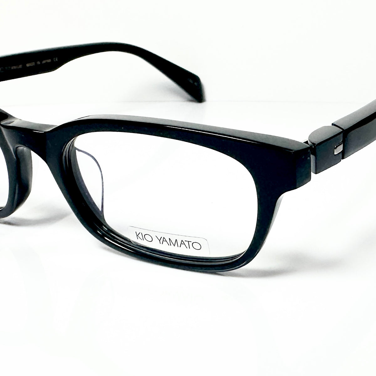 KIO YAMATO KP-162 col 01 Men's Eyeglasses Frames in Black -  Authentic New
