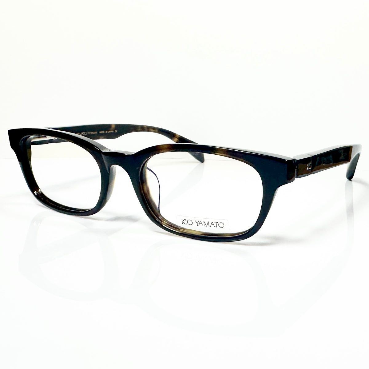 KIO YAMATO KP-162 col 02 Men's Eyeglasses Frames in Tortoise -  Authentic New