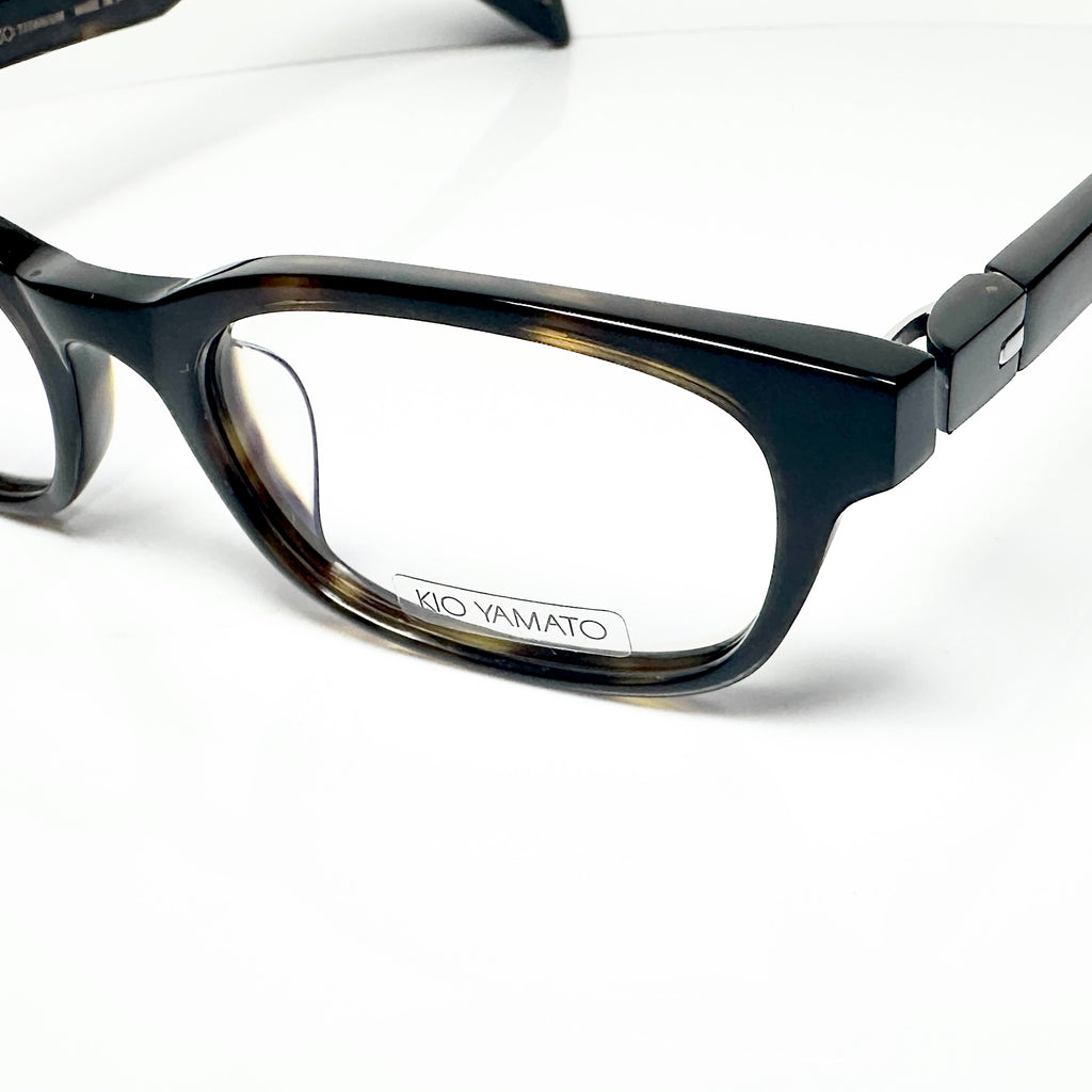 KIO YAMATO KP-162 col 02 Men's Eyeglasses Frames in Tortoise -  Authentic New