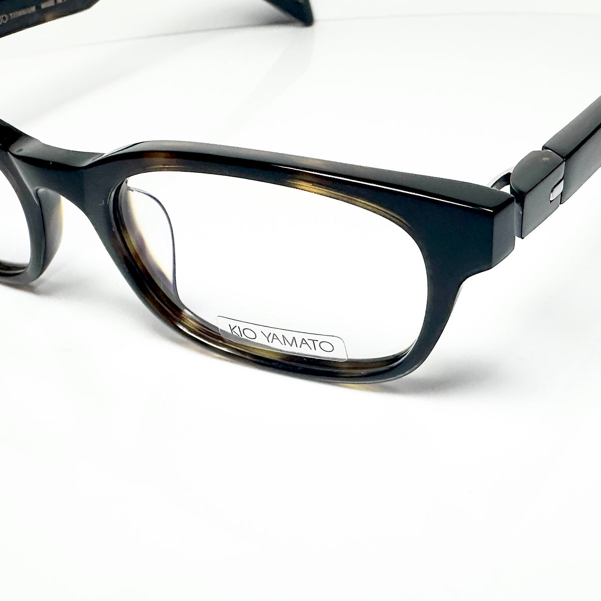 KIO YAMATO KP-162 col 02 Men's Eyeglasses Frames in Tortoise -  Authentic New