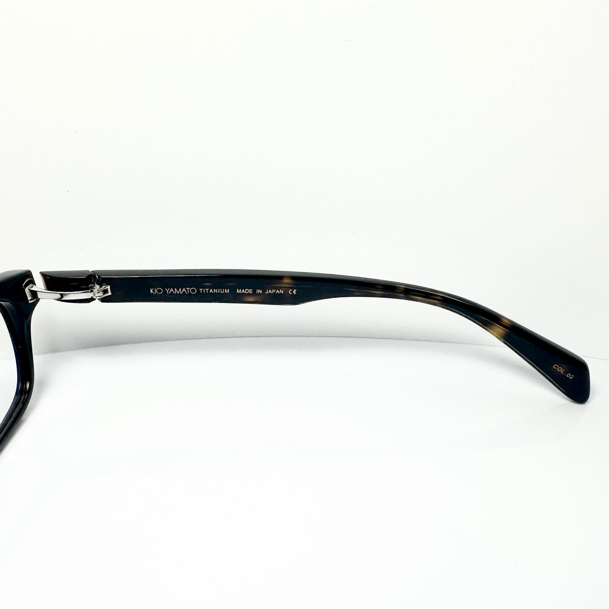 KIO YAMATO KP-162 col 02 Men's Eyeglasses Frames in Tortoise -  Authentic New