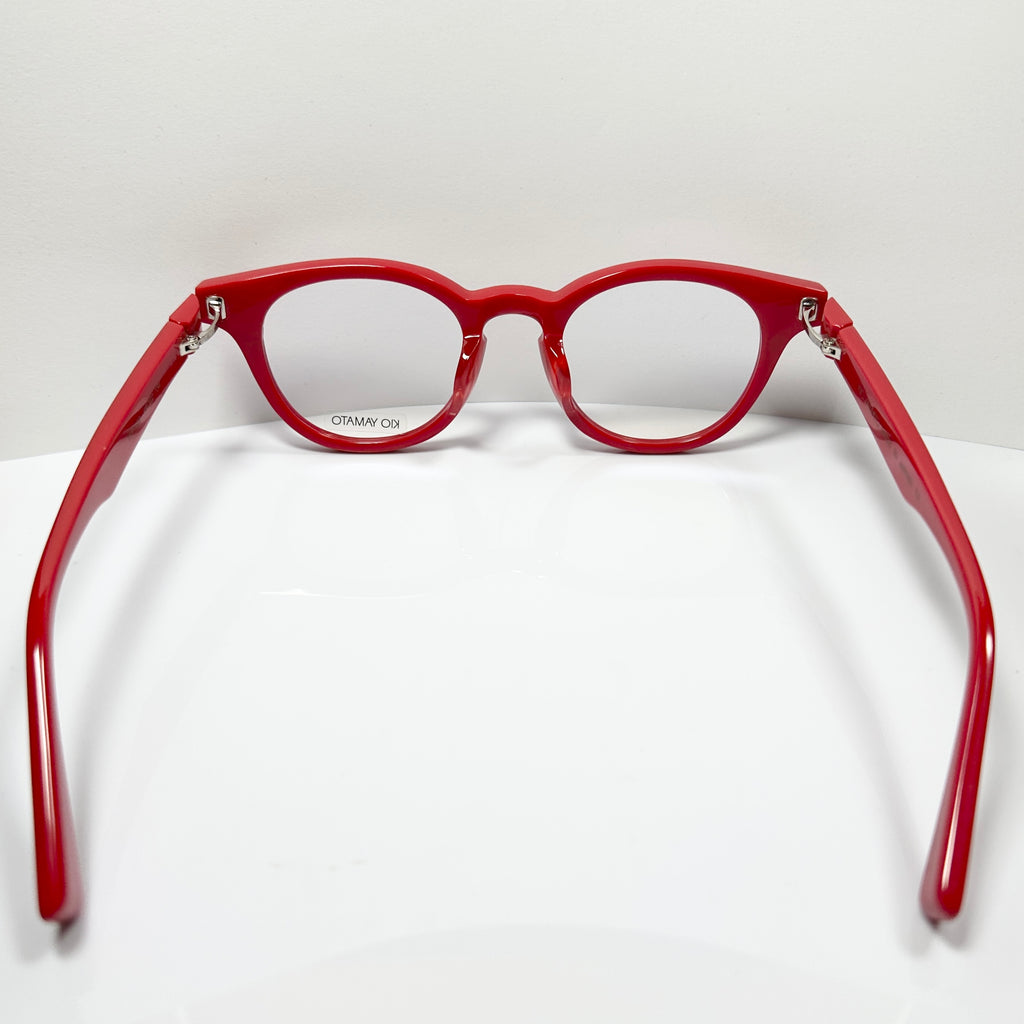 KIO YAMATO KP122 04 Eyeglasses Frames in Red - Authentic New