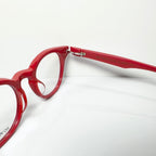 KIO YAMATO KP122 04 Eyeglasses Frames in Red - Authentic New