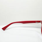 KIO YAMATO KP122 04 Eyeglasses Frames in Red - Authentic New