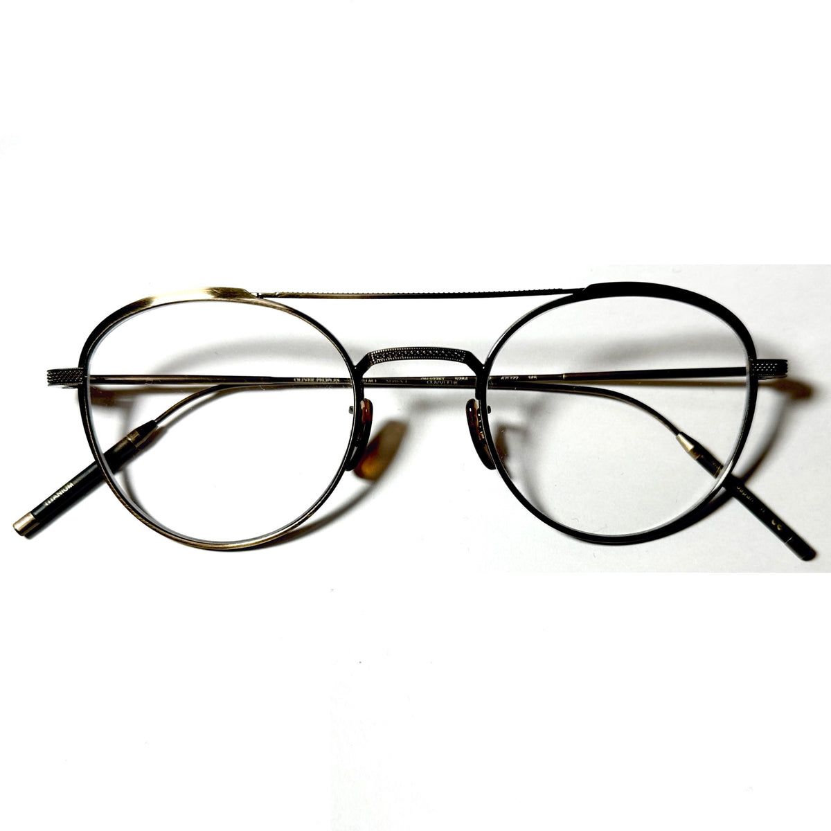OLIVER PEOPLES OV1275T 5284 Eyeglasses Frames in Antique Gold - Authentic New