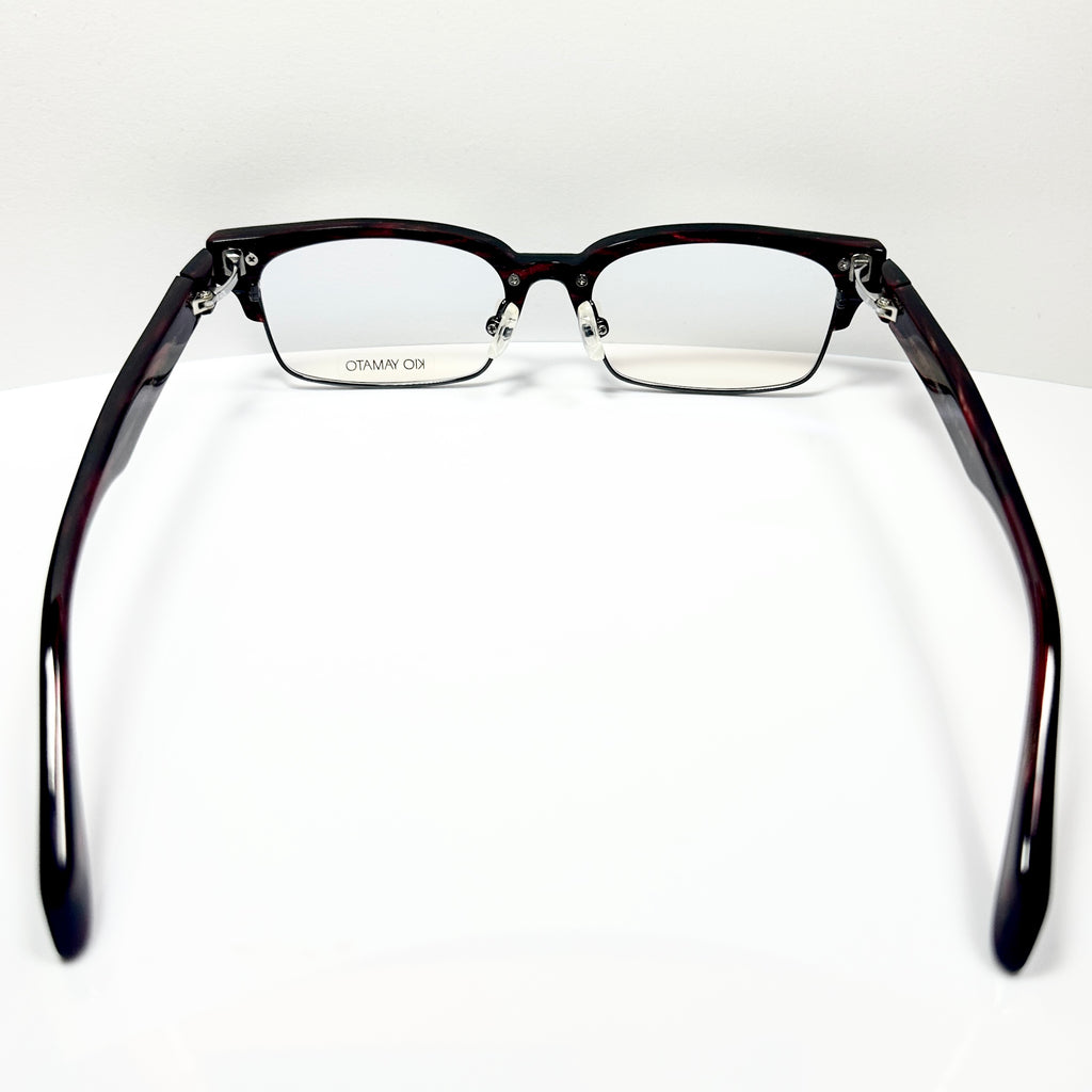 KIO YAMATO KP-161U col.01 Men's Eyeglasses Frames in Black - Authentic New