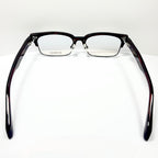 KIO YAMATO KP-161U col.01 Men's Eyeglasses Frames in Black - Authentic New