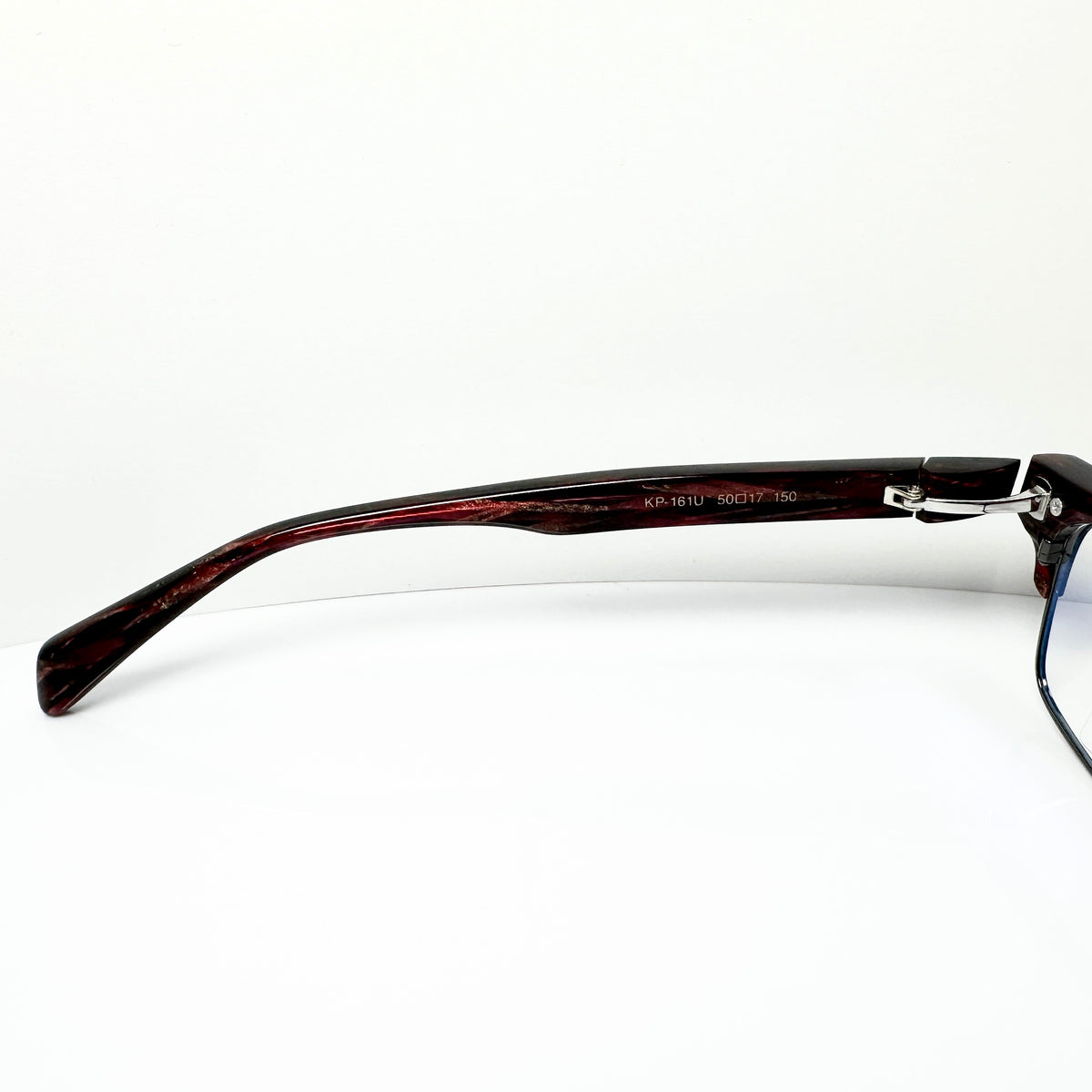 KIO YAMATO KP-161U col.01 Men's Eyeglasses Frames in Black - Authentic New