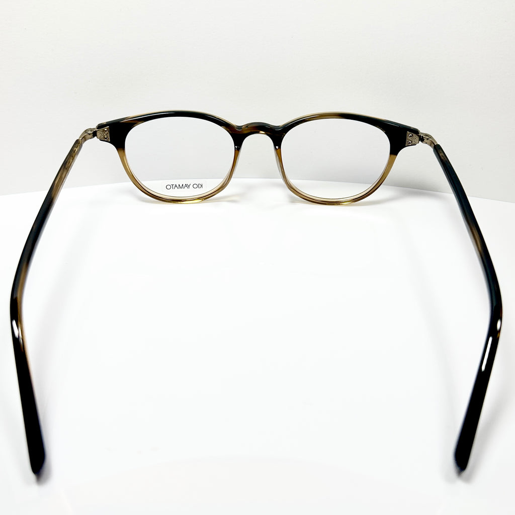 KIO YAMATO KP-110 col 02 Eyeglasses Frames in Coffee/Brown  Authentic New