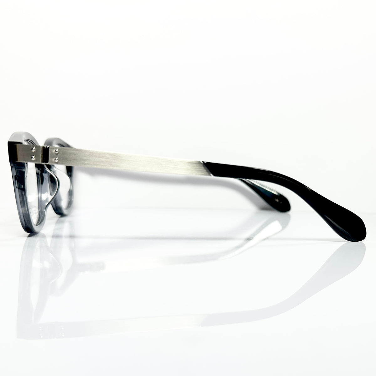 KIO YAMATO KP-136U col.05 Eyeglasses Frames in Blue/Silver - Authentic New