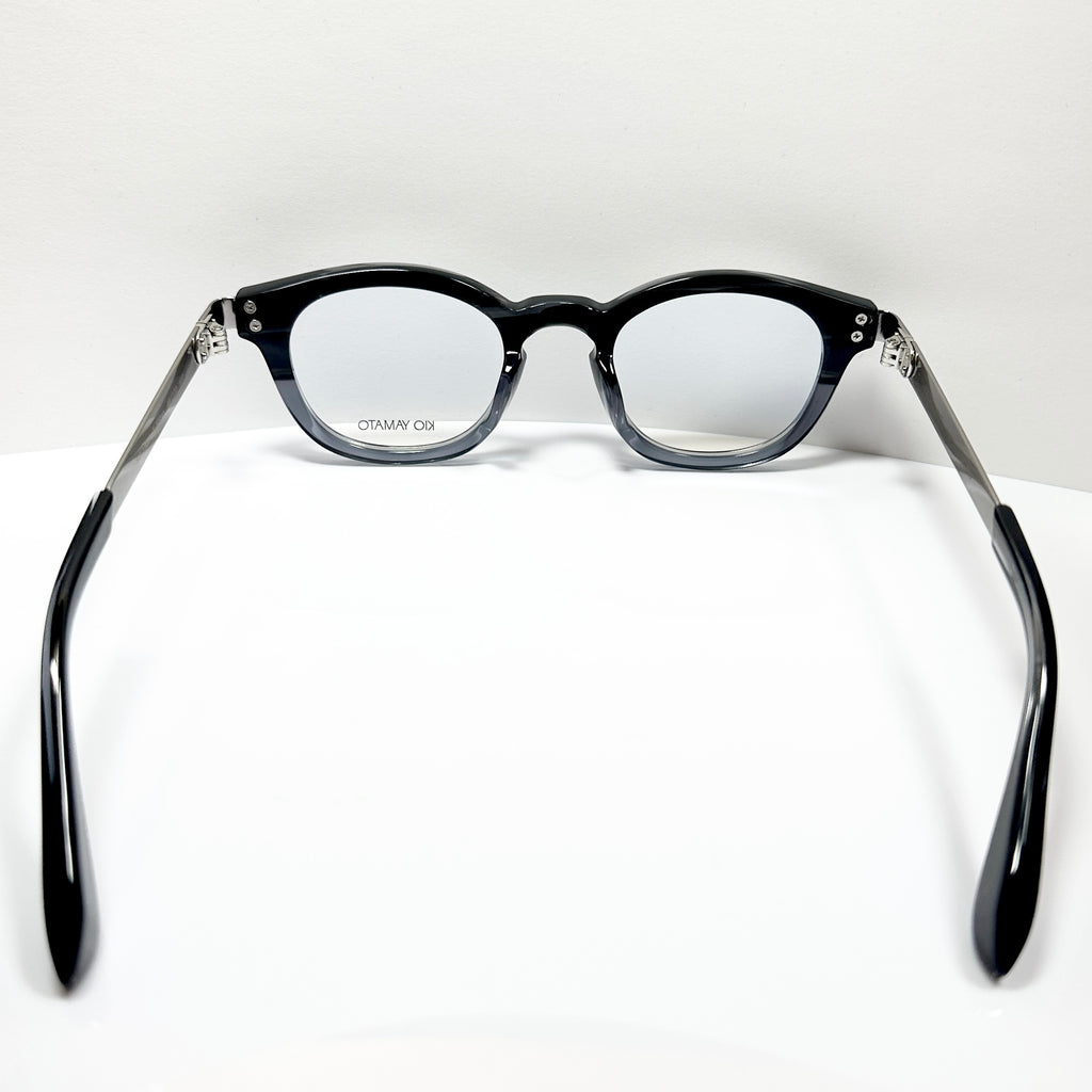 KIO YAMATO KP-136U col.05 Eyeglasses Frames in Blue/Silver - Authentic New