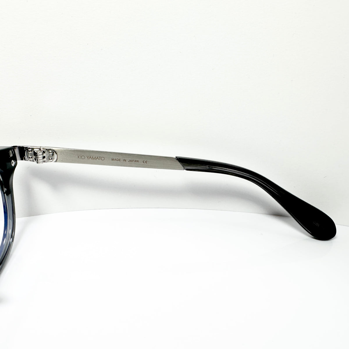 KIO YAMATO KP-136U col.05 Eyeglasses Frames in Blue/Silver - Authentic New