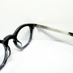 KIO YAMATO KP-136U col.05 Eyeglasses Frames in Blue/Silver - Authentic New