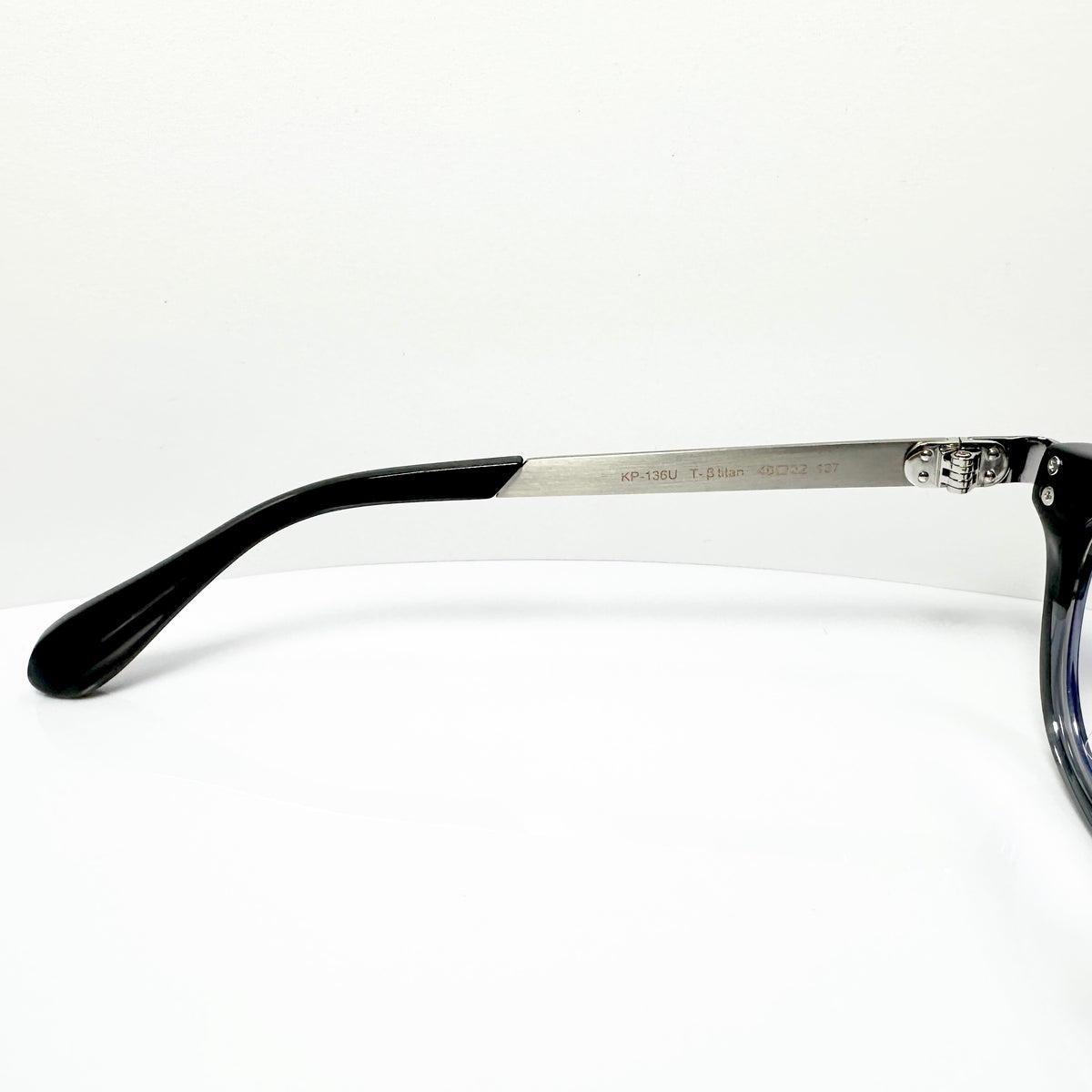 KIO YAMATO KP-136U col.05 Eyeglasses Frames in Blue/Silver - Authentic New