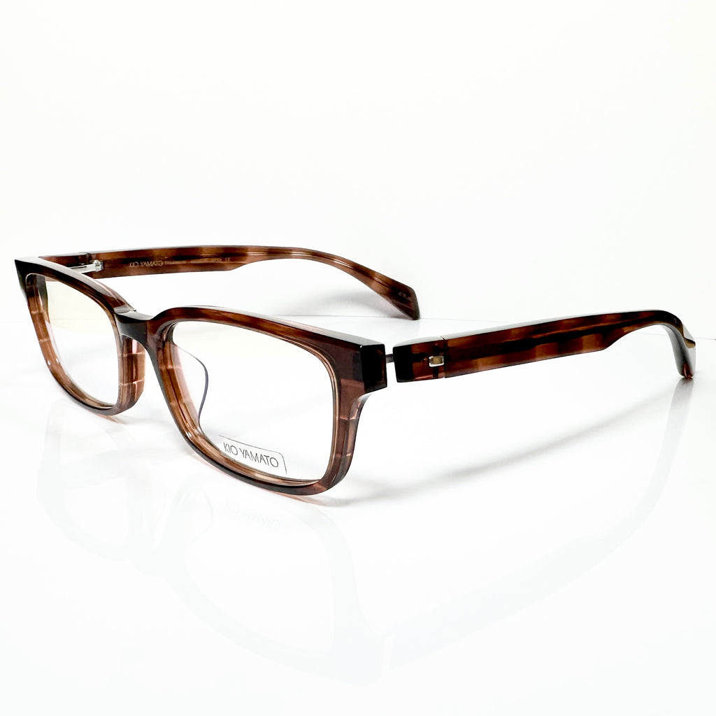KIO YAMATO KP-163U col.02 Men's Eyeglasses Frames in Tortoise - Authentic New