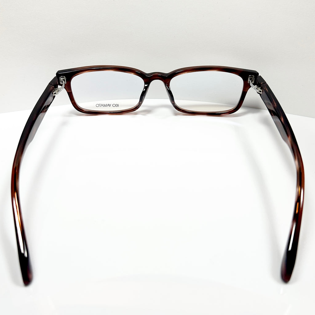 KIO YAMATO KP-163U col.02 Men's Eyeglasses Frames in Tortoise - Authentic New