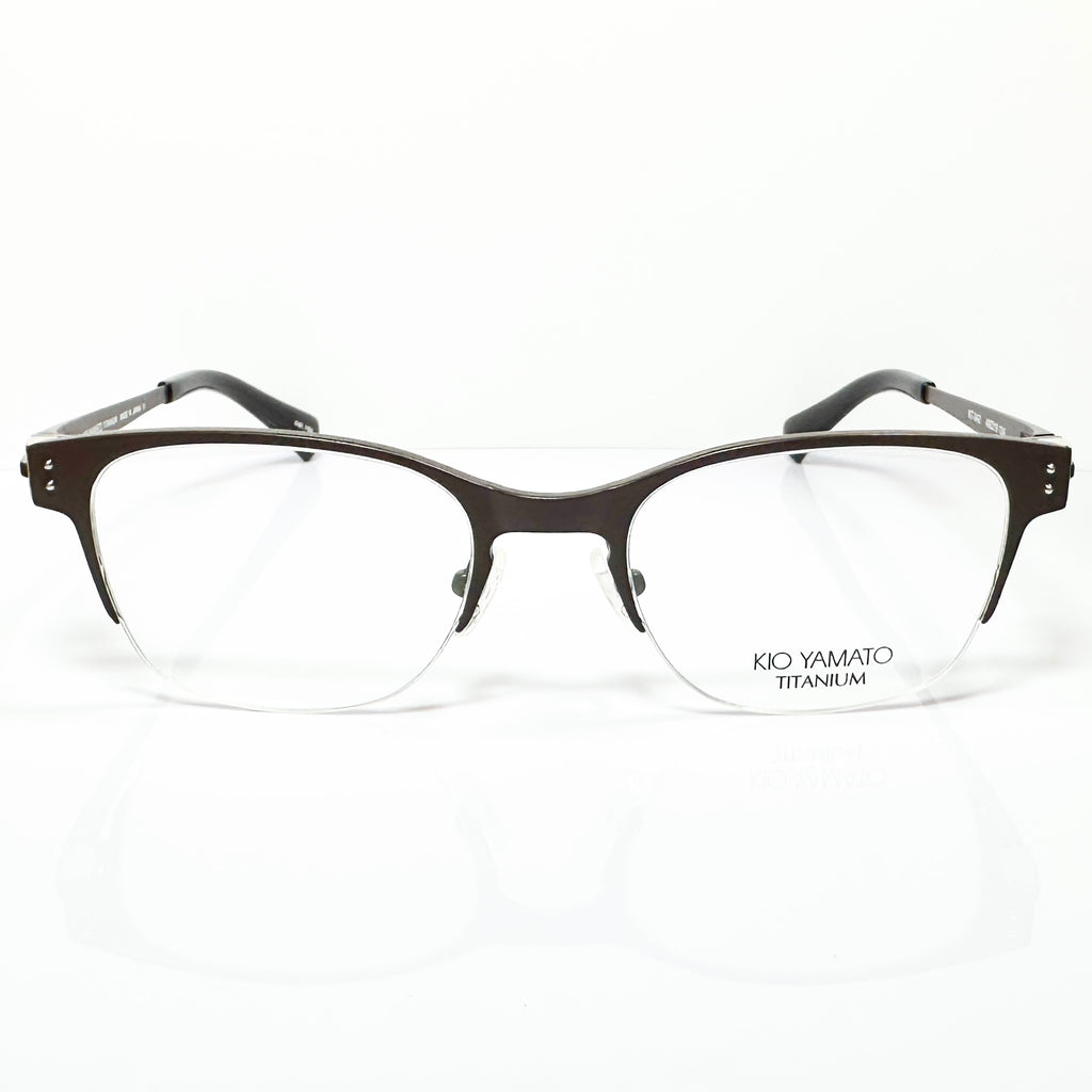 KIO YAMATO KT-342 col 103 Eyeglasses Frames in Brown -  Authentic New
