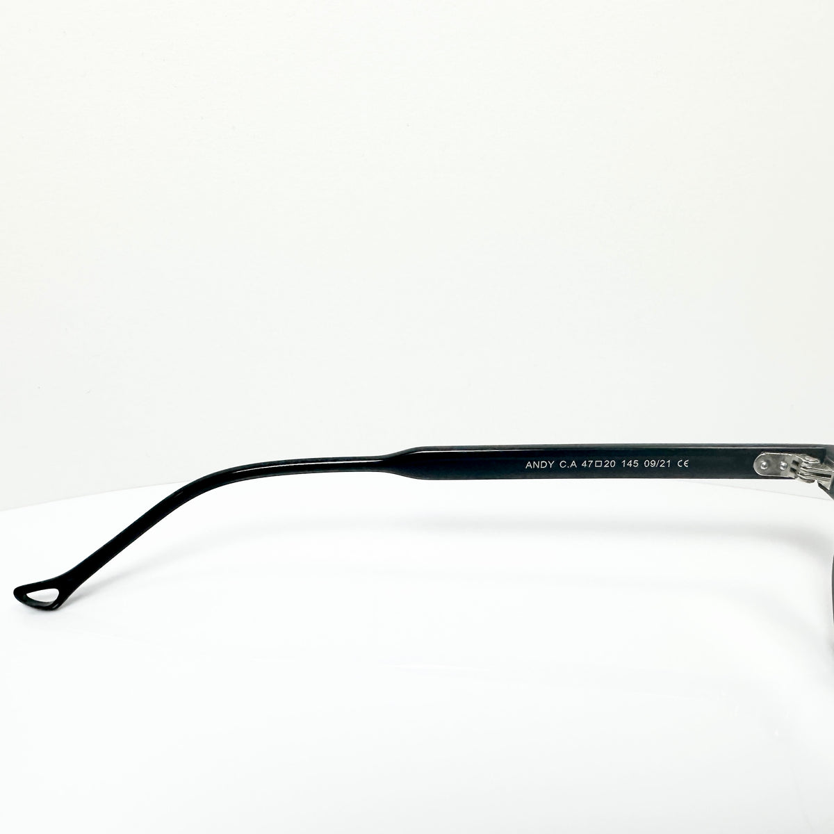 Eyepetizer Andy Men's Octagon Half-Rim Eyeglasses Frames in Black - Authentic New