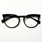 Yohji Yamamoto Y's YS1002 001 Women's Eyeglasses Frame in Black - Authentic New