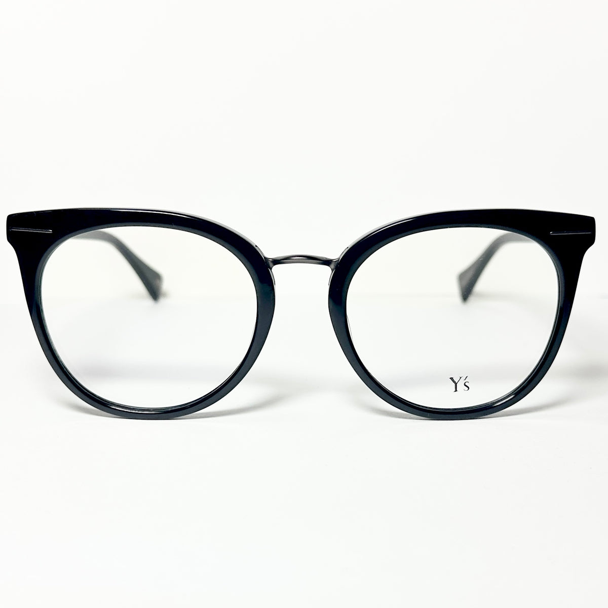 Yohji Yamamoto Y's YS1002 001 Women's Eyeglasses Frame in Black - Authentic New