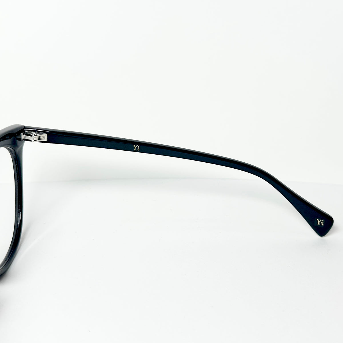 Yohji Yamamoto Y's YS1002 001 Women's Eyeglasses Frame in Black - Authentic New