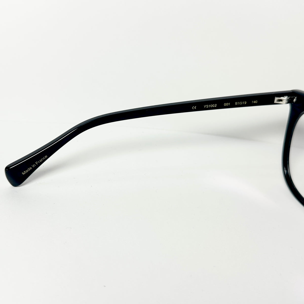 Yohji Yamamoto Y's YS1002 001 Women's Eyeglasses Frame in Black - Authentic New