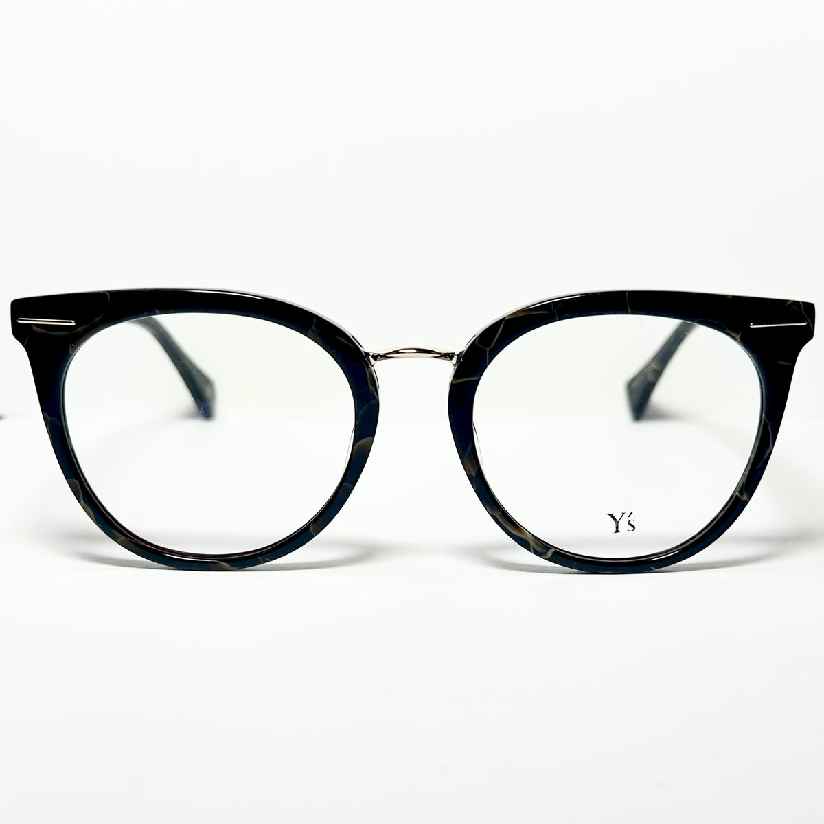 Yohji Yamamoto Y's YS1002 134 Women's Eyeglasses Frame in Brown - Authentic New