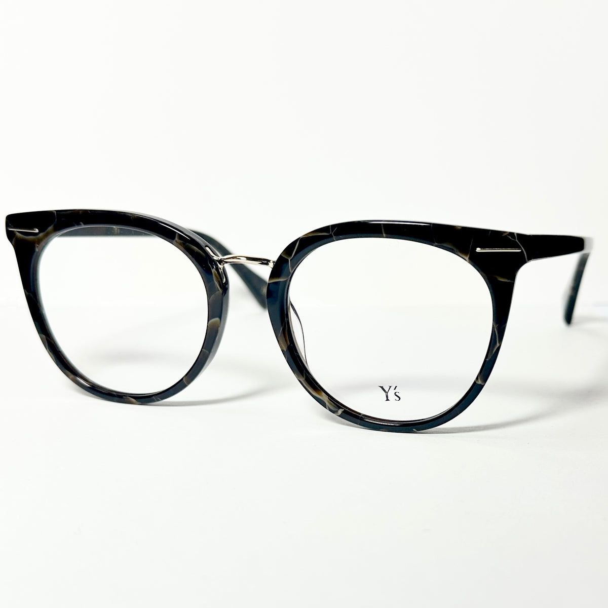 Yohji Yamamoto Y's YS1002 134 Women's Eyeglasses Frame in Brown - Authentic New