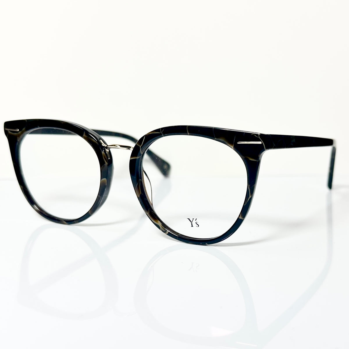 Yohji Yamamoto Y's YS1002 134 Women's Eyeglasses Frame in Brown - Authentic New