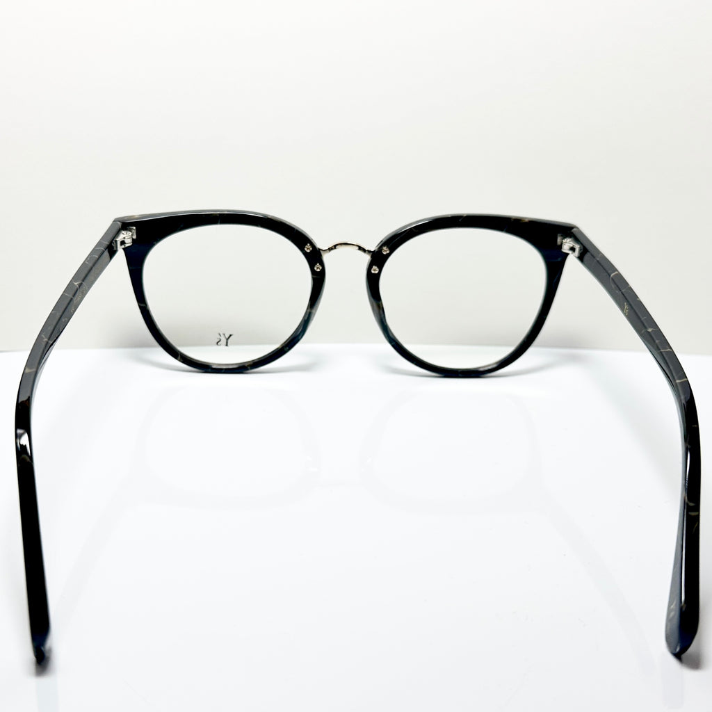 Yohji Yamamoto Y's YS1002 134 Women's Eyeglasses Frame in Brown - Authentic New