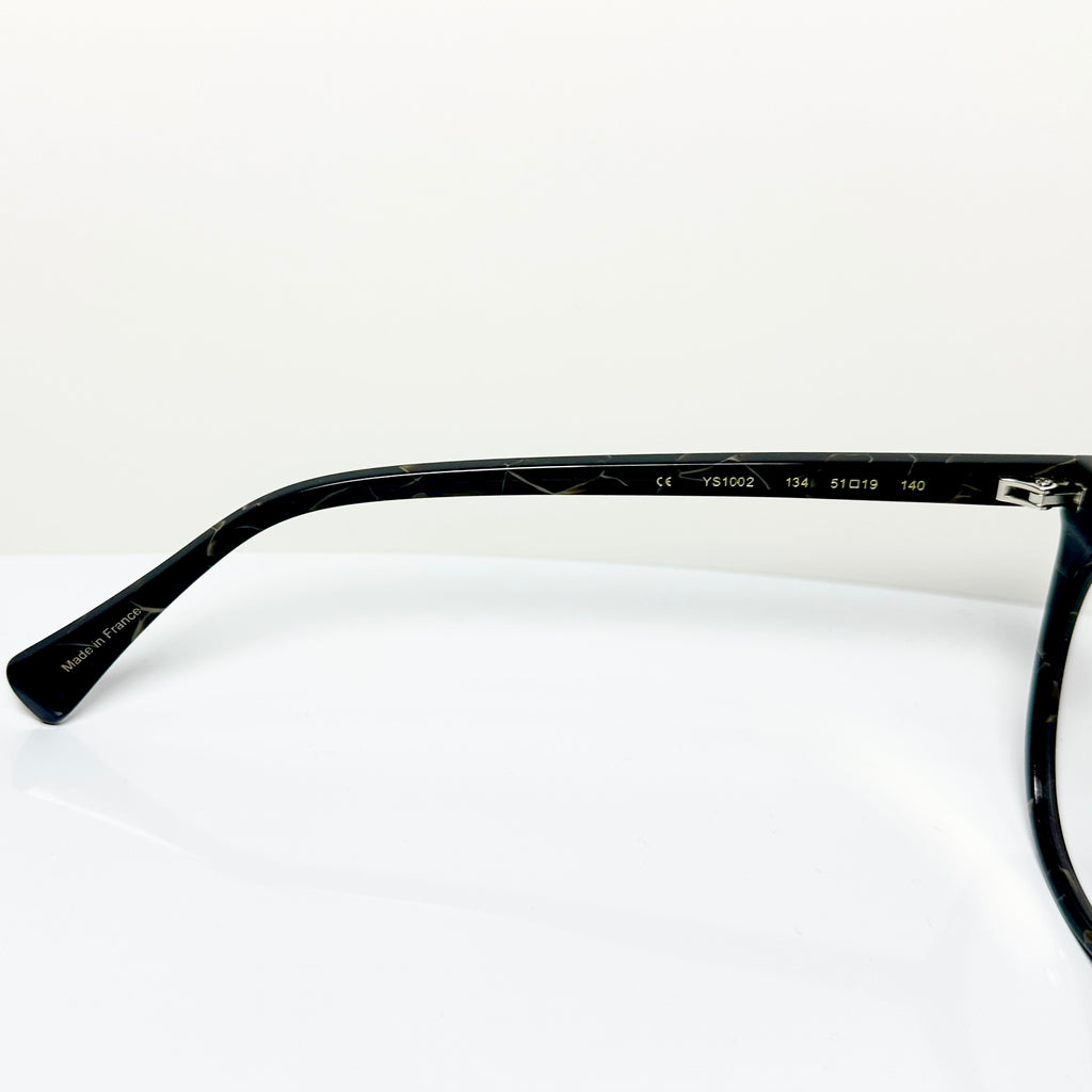 Yohji Yamamoto Y's YS1002 134 Women's Eyeglasses Frame in Brown - Authentic New