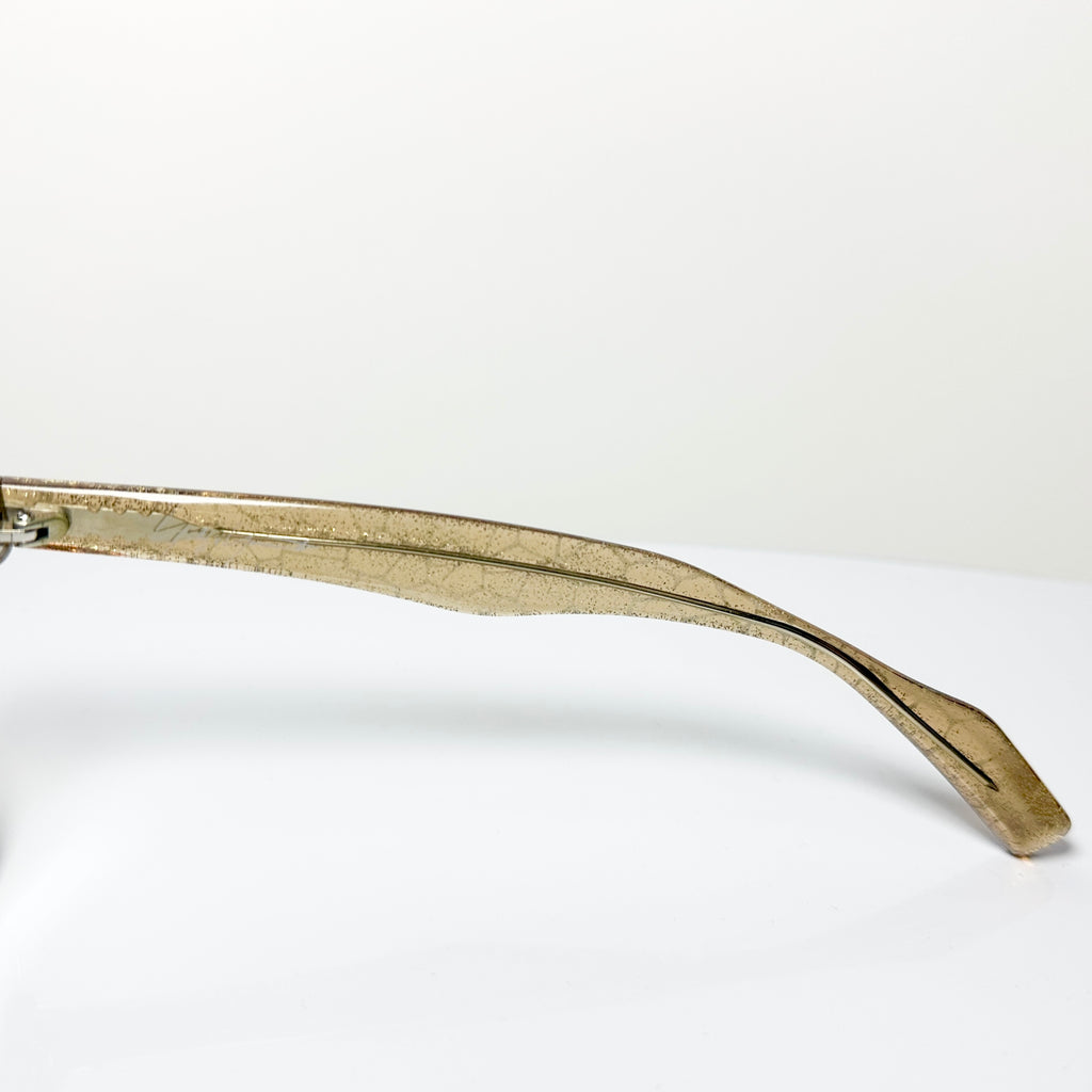 Yohji Yamamoto YY3009 180 Women's Eyeglasses Frame in Gold - Authentic New