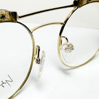 Yohji Yamamoto YY3009 180 Women's Eyeglasses Frame in Gold - Authentic New