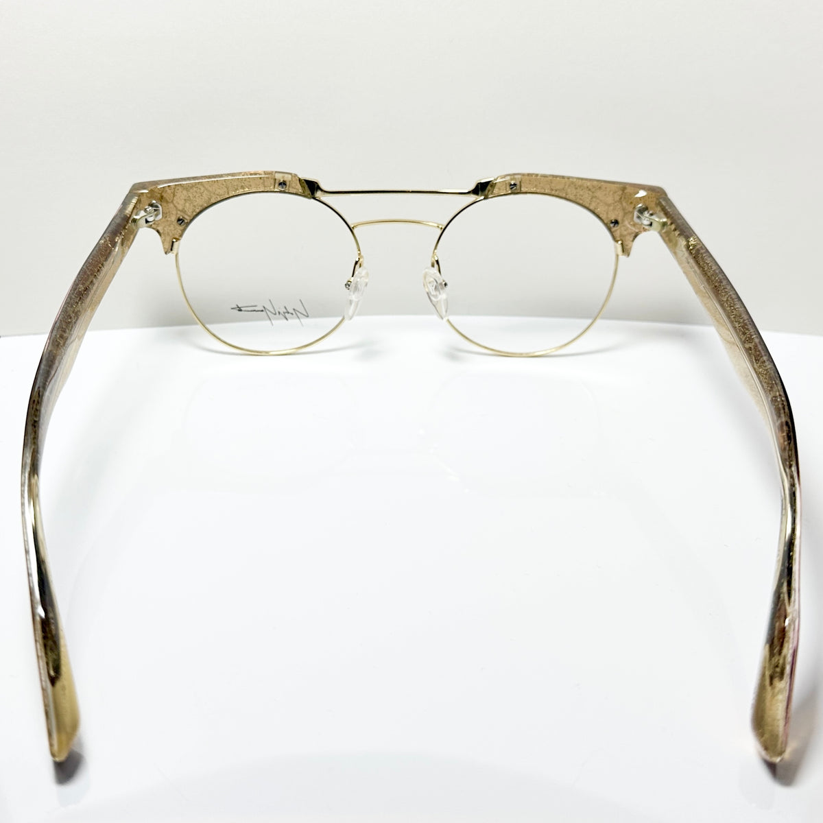 Yohji Yamamoto YY3009 180 Women's Eyeglasses Frame in Gold - Authentic New