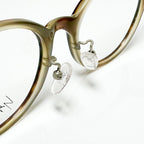 Yohji Yamamoto YY1020 101 Eyeglasses Frame in Tortoise Beige - Authentic New