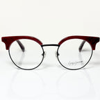 Yohji Yamamoto YY3010 201 Eyeglasses Frame in Red/Black - Authentic New