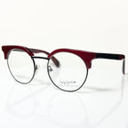 Yohji Yamamoto YY3010 201 Eyeglasses Frame in Red/Black - Authentic New