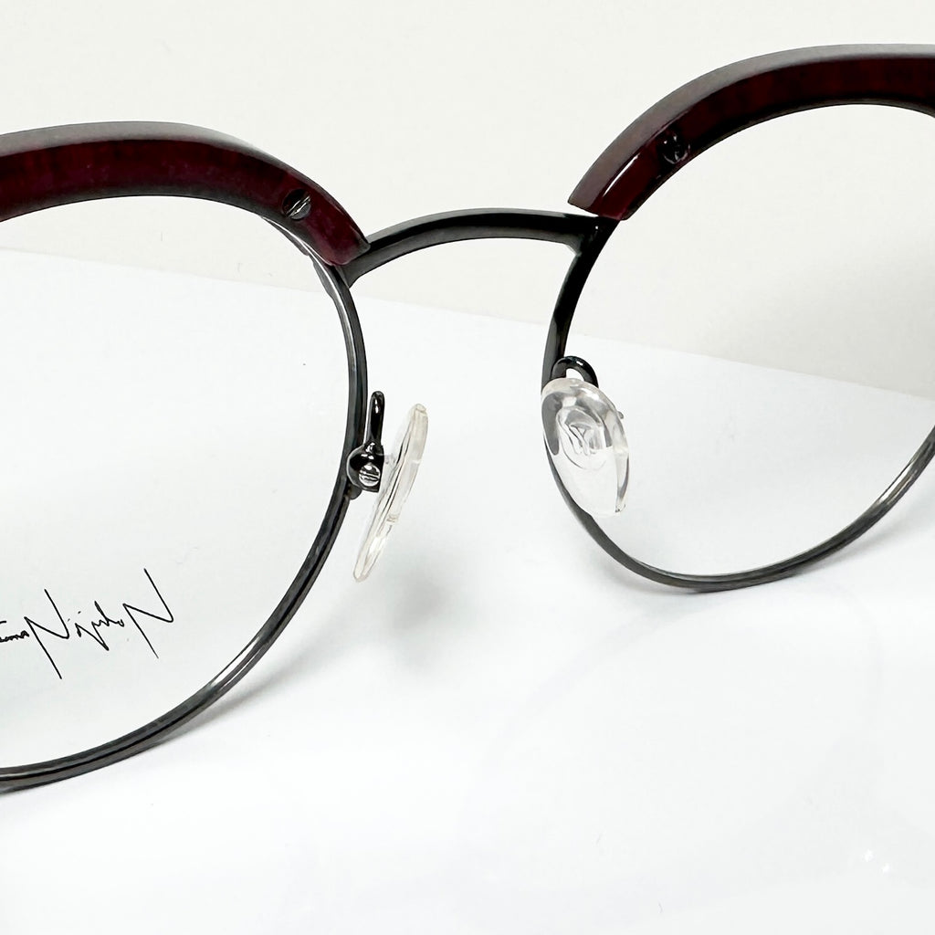 Yohji Yamamoto YY3010 201 Eyeglasses Frame in Red/Black - Authentic New