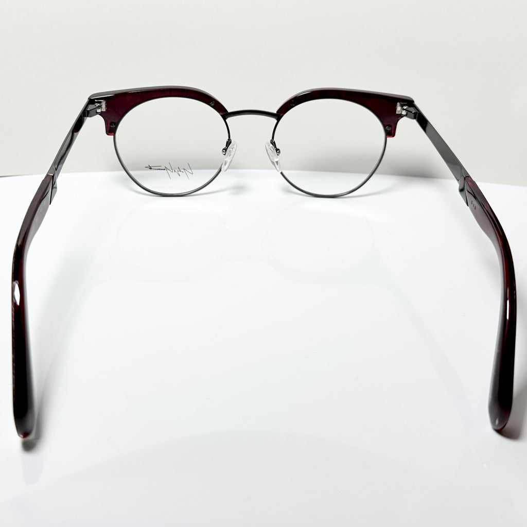 Yohji Yamamoto YY3010 201 Eyeglasses Frame in Red/Black - Authentic New