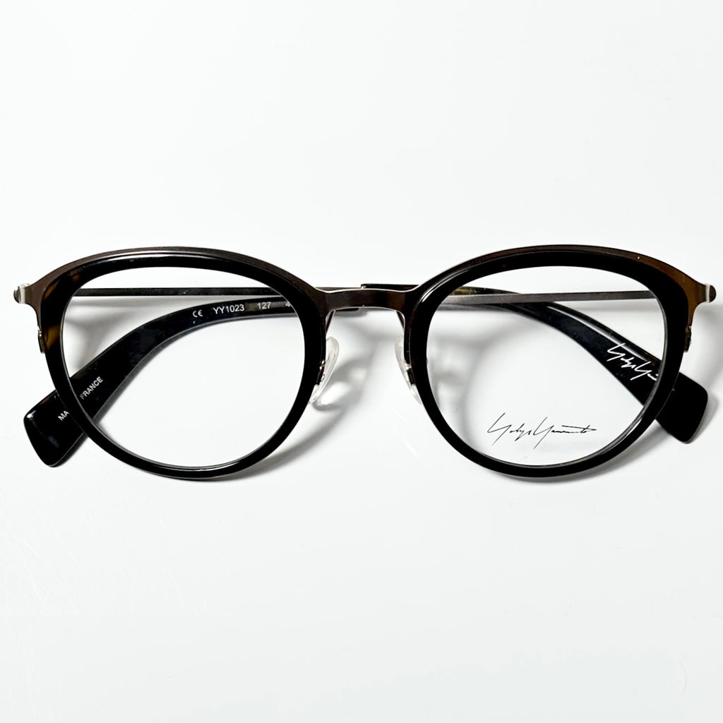 Yohji Yamamoto YY1023 127 Eyeglasses Frame in Gold/Tortoise - Authentic New