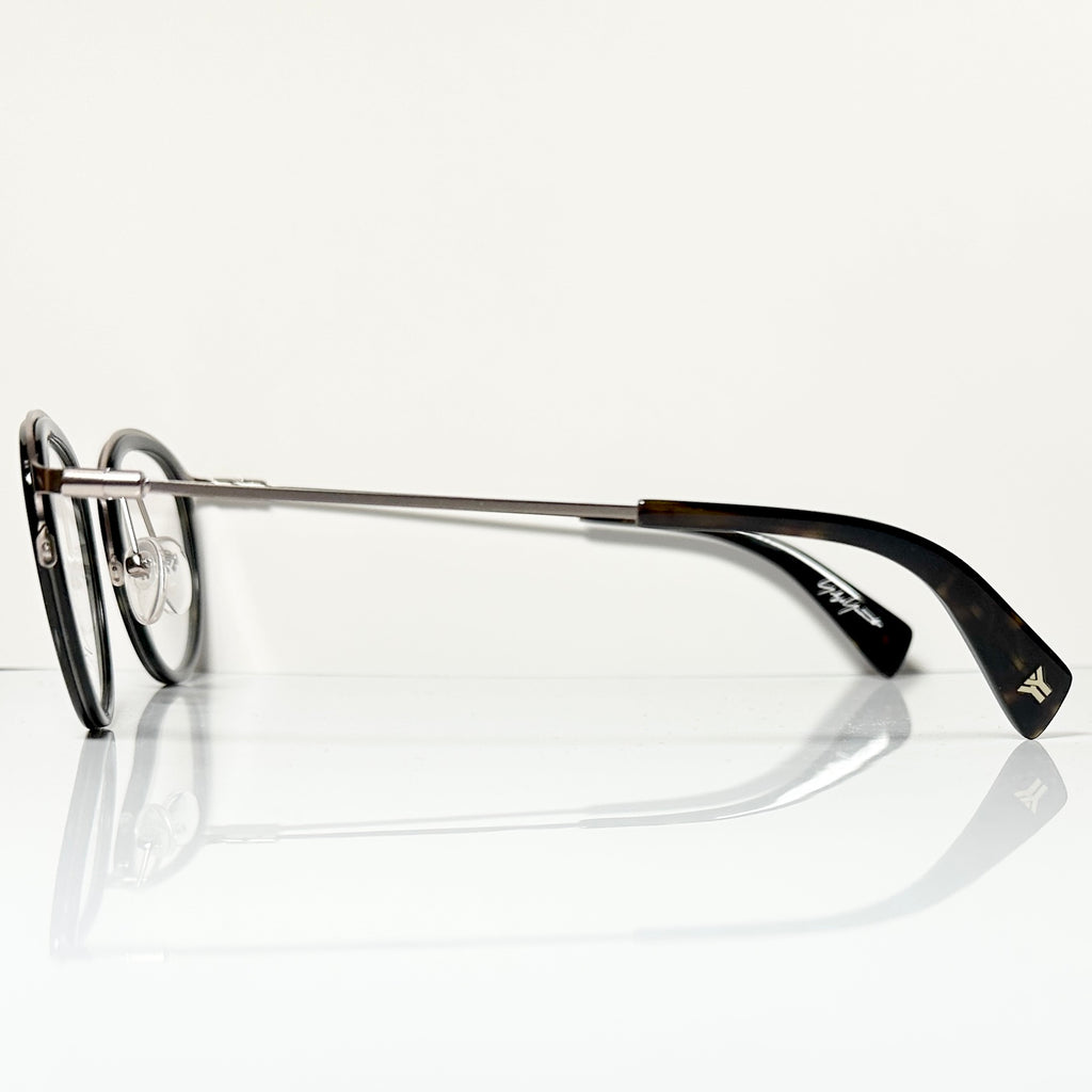 Yohji Yamamoto YY1023 127 Eyeglasses Frame in Gold/Tortoise - Authentic New