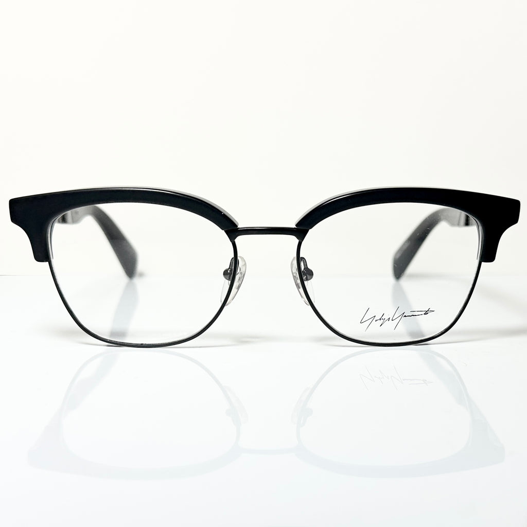 Yohji Yamamoto YY3011 002 Men's Eyeglasses Frame in Matt Black - Authentic New