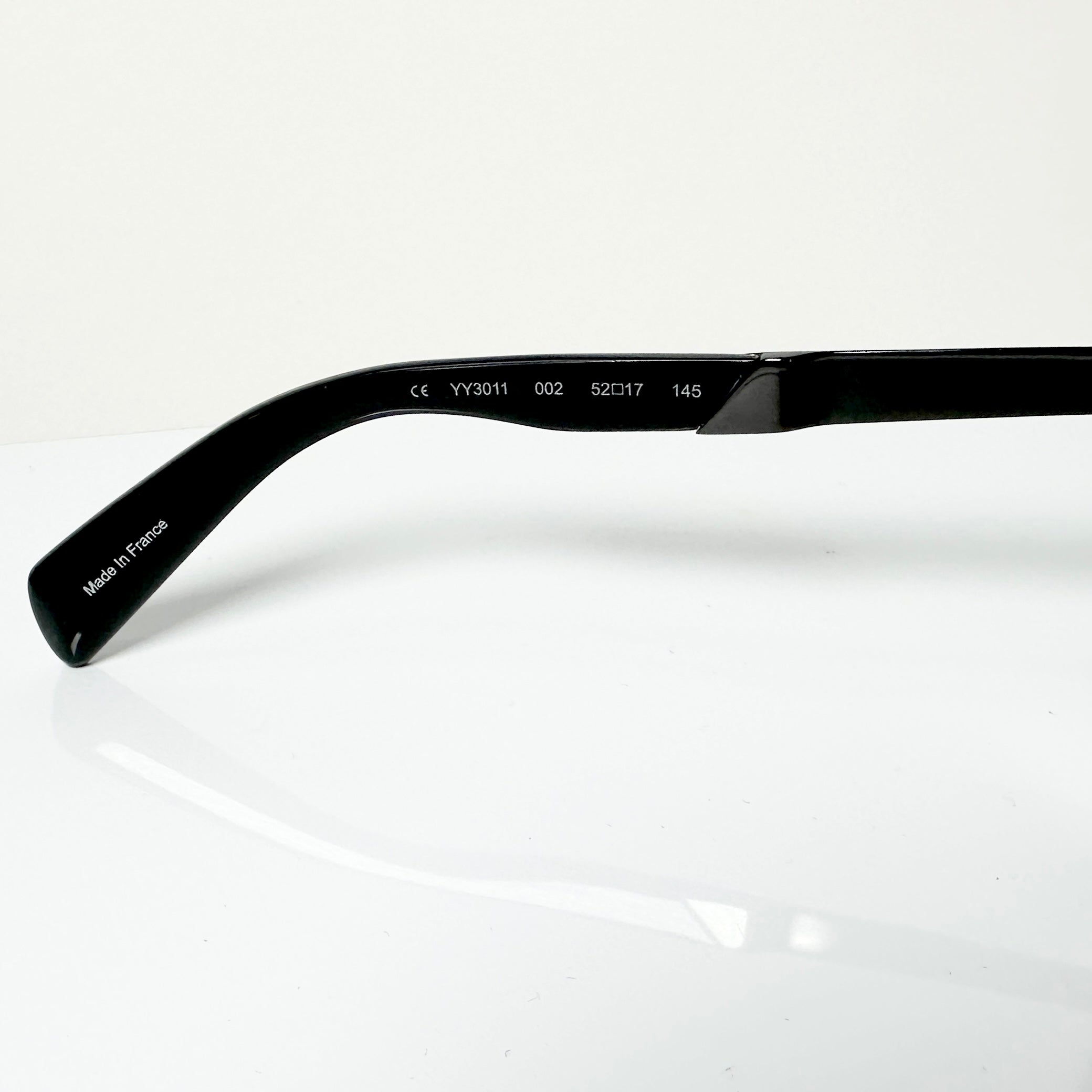 Yohji Yamamoto YY3011 002 Men's Eyeglasses Frame in Matt Black - Authentic New