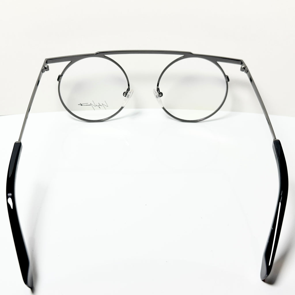 Yohji Yamamoto YY3013 601 Eyeglasses Frame in Navy - Authentic New