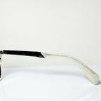 Yohji Yamamoto YY3011 867 Men's Eyeglasses Frame in White Marble - Authentic New