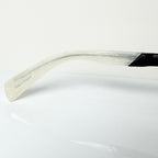 Yohji Yamamoto YY3011 867 Men's Eyeglasses Frame in White Marble - Authentic New