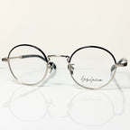 Yohji Yamamoto YY19-0028 6 Round Eyeglasses Frame in Gold/Black - Authentic New