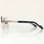 Yohji Yamamoto YY19-0028 6 Round Eyeglasses Frame in Gold/Black - Authentic New
