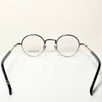 Yohji Yamamoto YY19-0028 6 Round Eyeglasses Frame in Gold/Black - Authentic New